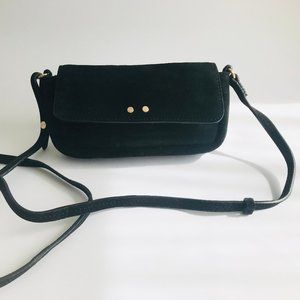Black Suede Mini Bag